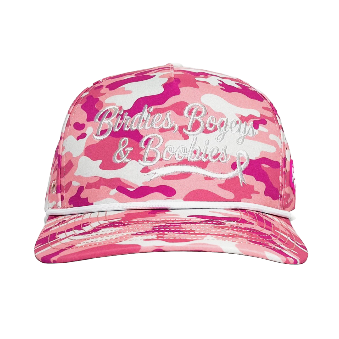 Birdies, Bogeys & Boobies Camo - 50% to Breast Cancer Charities