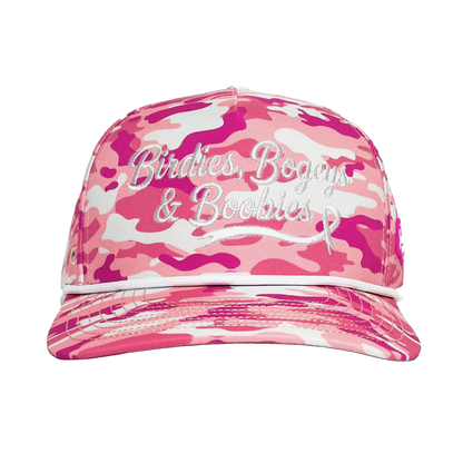 Birdies, Bogeys & Boobies Camo - 50% to Breast Cancer Charities