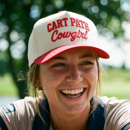 Cart Path Cowgirl - Canvas