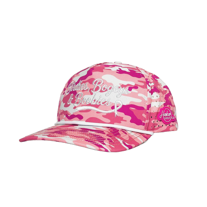 Birdies, Bogeys & Boobies Camo - 50% to Breast Cancer Charities