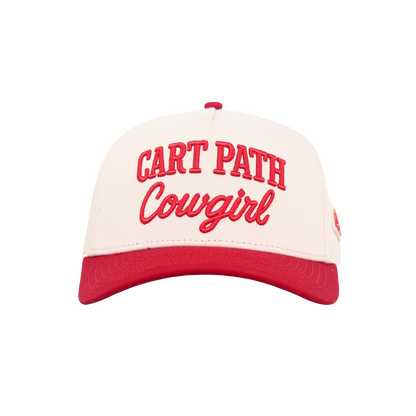 Cart Path Cowgirl - Canvas