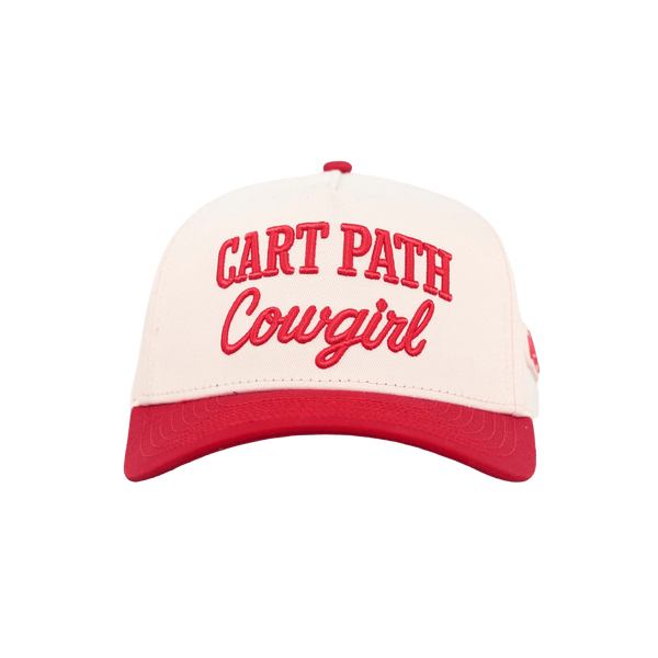 Cart Path Cowgirl - Canvas
